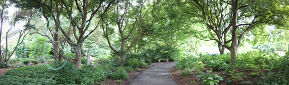 Virginia Tech Hahn Horticulture Garden Panorama Photograph
